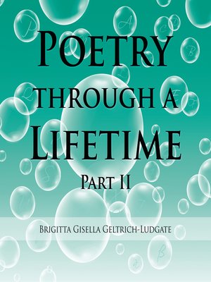 cover image of Poetry Through a Lifetime
